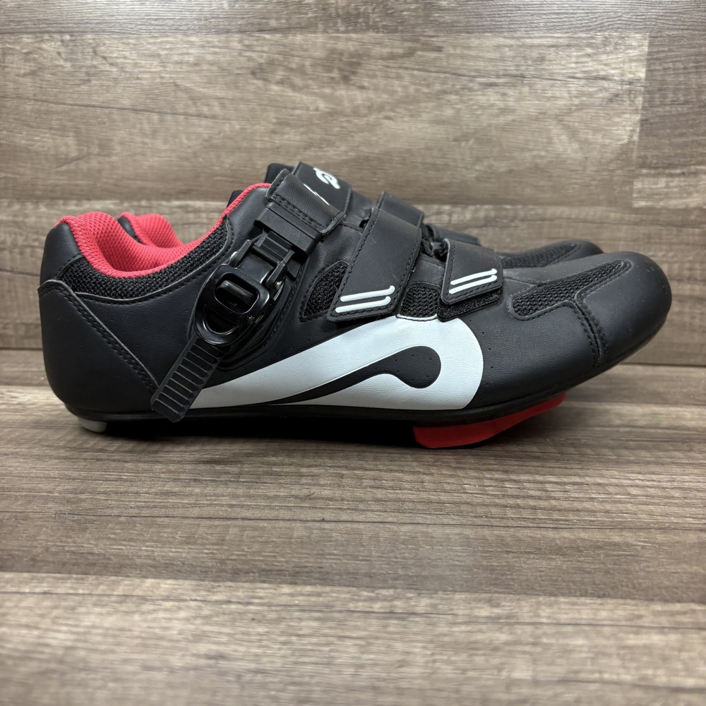 Peloton Cycling Shoes Black Red Womens US Size 11 EUR 43 PL-SH-B-43 Shoes